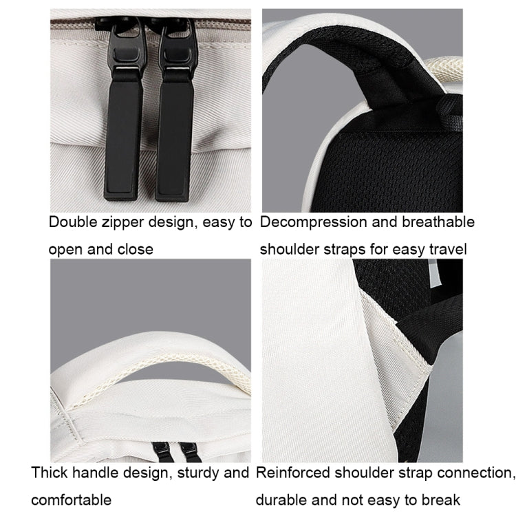 Mochila para portátil SJ13 de 13-15,4 pulgadas, resistente al agua, de gran capacidad y resistente al desgaste