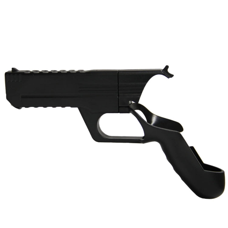 Para Oculus Quest 2 VR Controller 1 par de soporte de mango de disparo resistente, Black