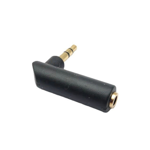 5 adaptadores de audio para auriculares de doble canal macho a hembra de 3,5 mm., Gold Plated
