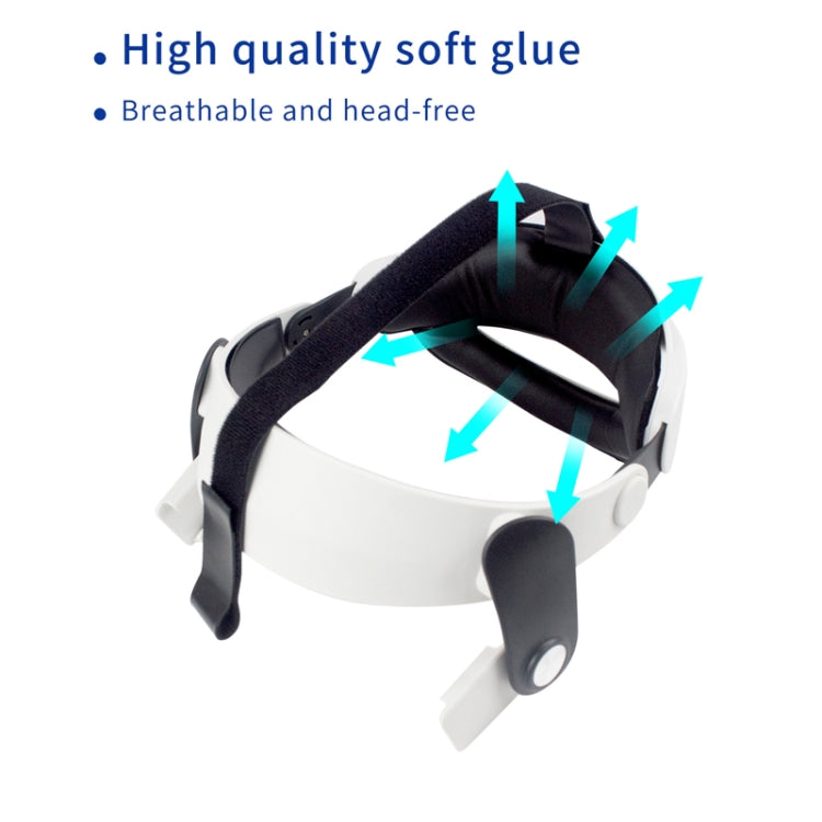 Para gafas Oculus Quest 2 VR, ajustable, mejora la comodidad, correa para la cabeza Elite, Adjustable  Strap