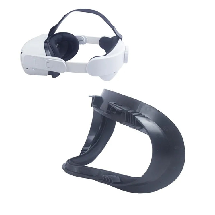 Para Oculus Quest 2 VR Auriculares Anti-sudor Máscara de ojos VR Interfaz facial Cubierta de soporte, Anti-sweat Eye Mask (Black)