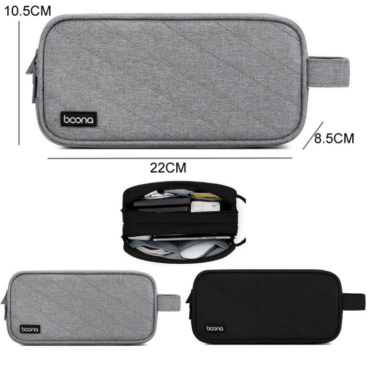 Baona BN-B001 - Organizador de auriculares con cable de alimentación para portátil, BN-B001