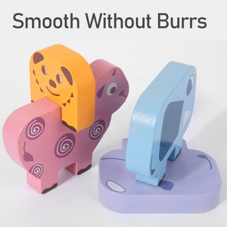 Animal Balance Stacking Blocks Toys Niños Educación Temprana Building Block Stacking Toy, Animal Balance