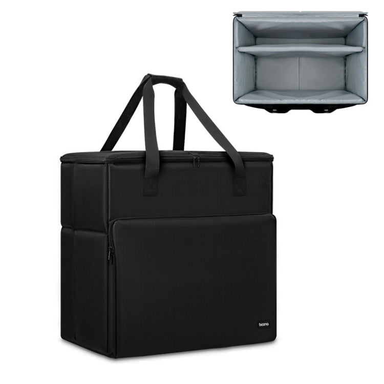 Baona BN-K002 Bolsa de almacenamiento de teclado para monitor de host de computadora de escritorio, tamaño:, Medium 24 inches, Single Layer 24 inches, Large 27 inches