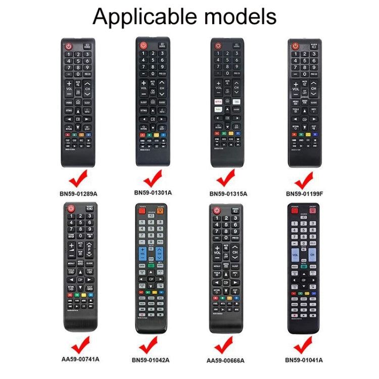 Para Samsung BN59-01303A/01199F 2 uds funda de Control remoto