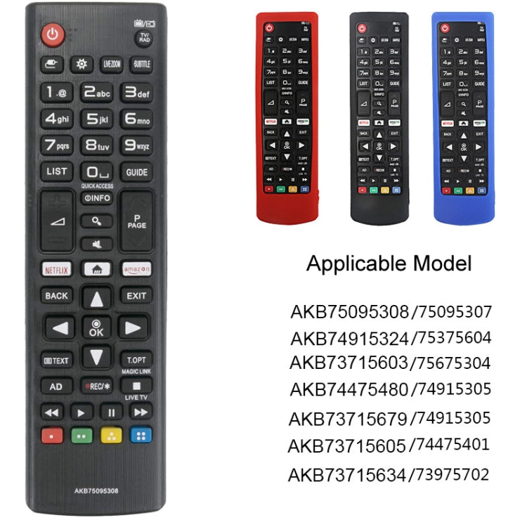 Para LG 2pcs Control remoto Funda protectora a prueba de caídas