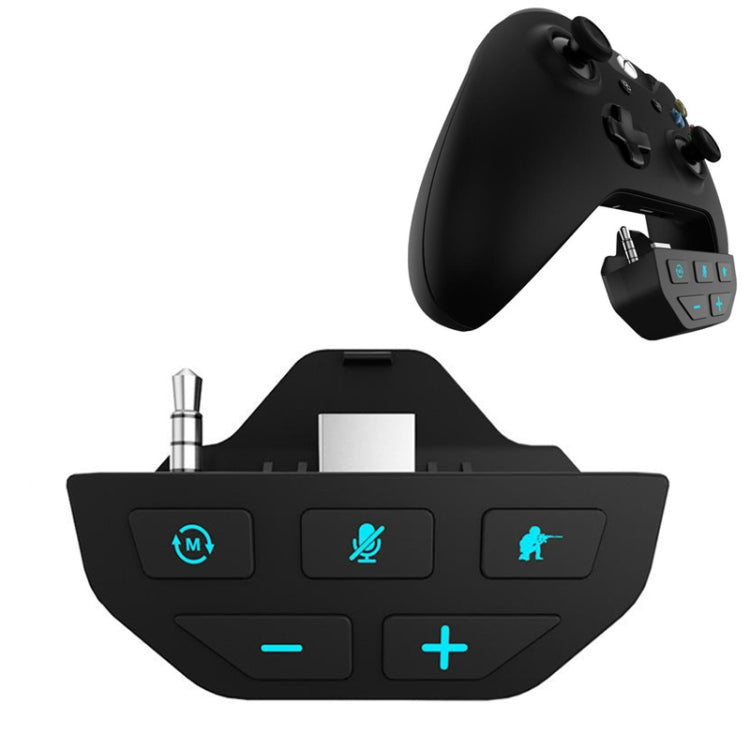 Para Microsoft Xbox One S / X / Elite HS-XO193A Gamepad Sound Enhancer Adaptador de auriculares convertidor de 3,5 mm, For Xbox One S / X / Elite