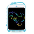 Tablero de escritura LCD de dinosaurio de dibujos animados de 10 pulgadas, tablero de pintura colorido para niños, 10 inch (Light Pink), 10 inch (Light Blue)