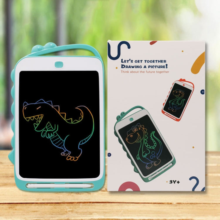 Tablero de escritura LCD de dinosaurio de dibujos animados de 10 pulgadas, tablero de pintura colorido para niños, 10 inch (Light Pink), 10 inch (Light Blue)
