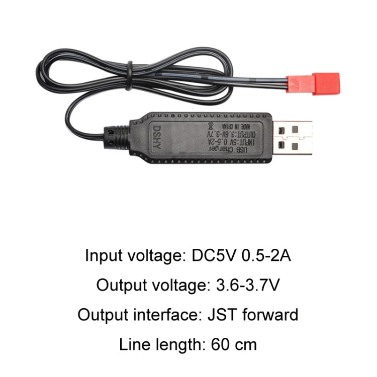 5 uds 3,7 V protección de chip inteligente Cable de carga de enchufe de batería USB