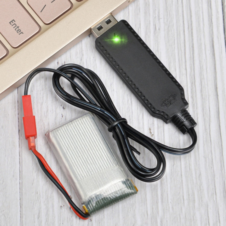 5 uds 3,7 V protección de chip inteligente Cable de carga de enchufe de batería USB