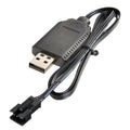 2 uds 7,4 V Smart Chip protección USB enchufe batería de litio Cable de carga