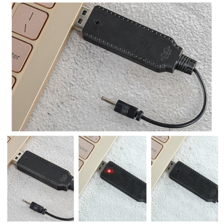 10 Uds 3,7 V 2,0 Cable de carga de batería de litio de cabezal recto con protección de polaridad inversa