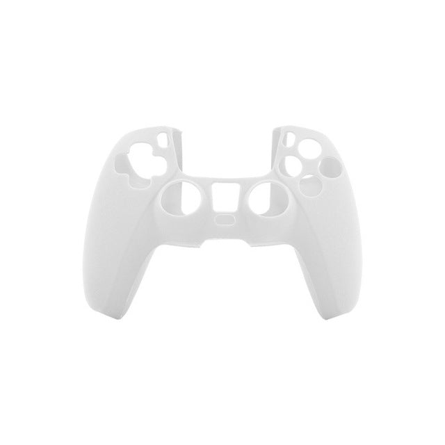 Para la cubierta protectora de la caja de silicona del controlador PS5, White, Red, Blue, Black, Camouflage Blue, Camouflage Red, Camouflage Green