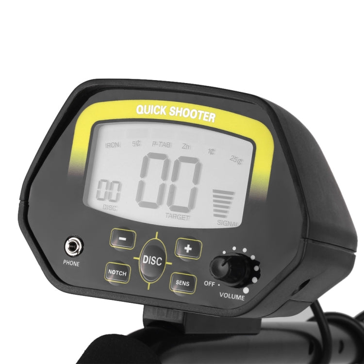 Detector de metales subterráneo LCD de 3,1 pulgadas, MD4060