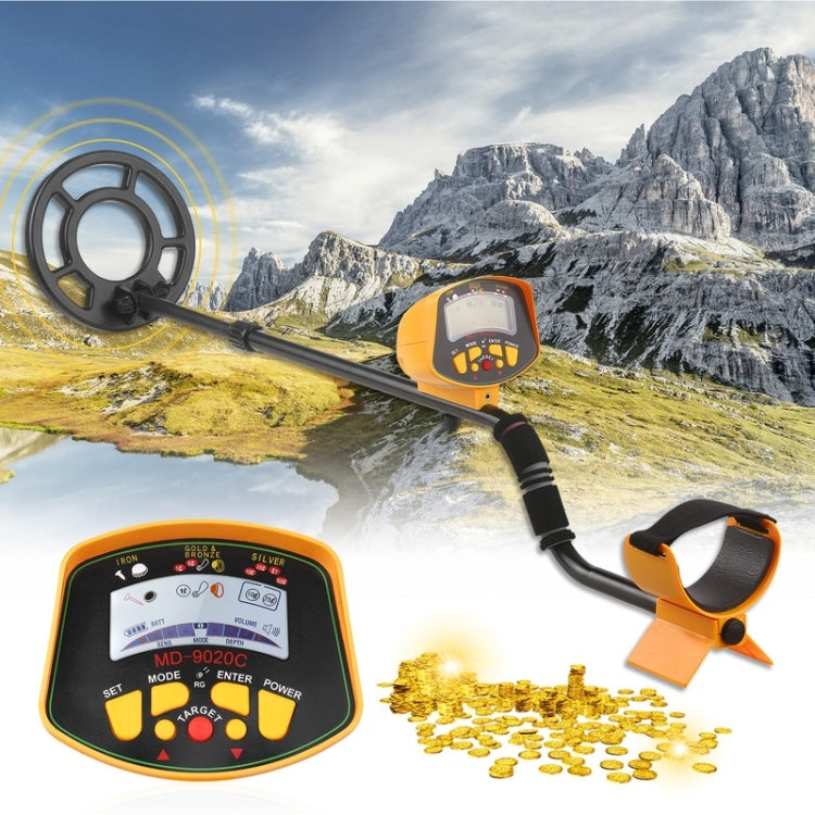 Detector de metales con pantalla LCD de alta sensibilidad MD9020C, MD9020C