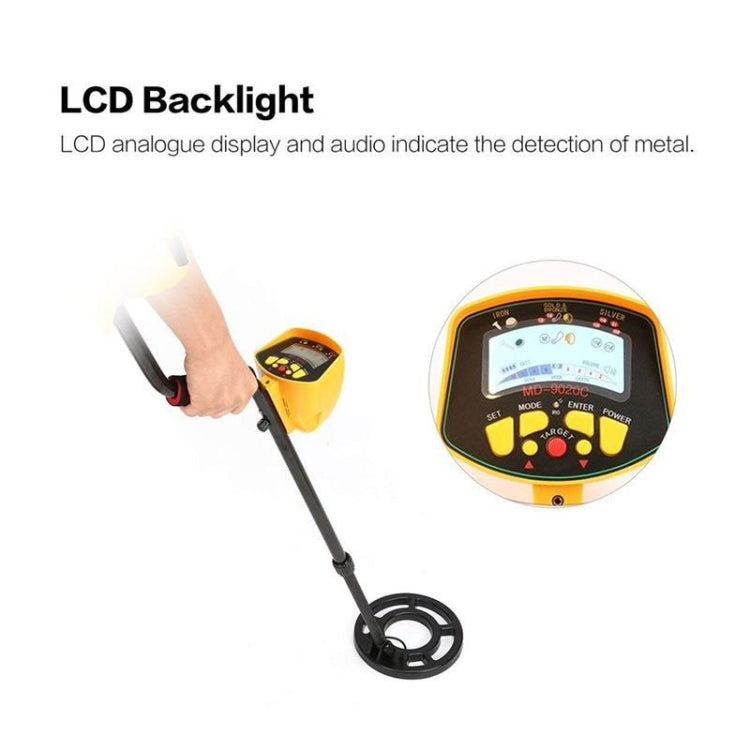 Detector de metales con pantalla LCD de alta sensibilidad MD9020C, MD9020C