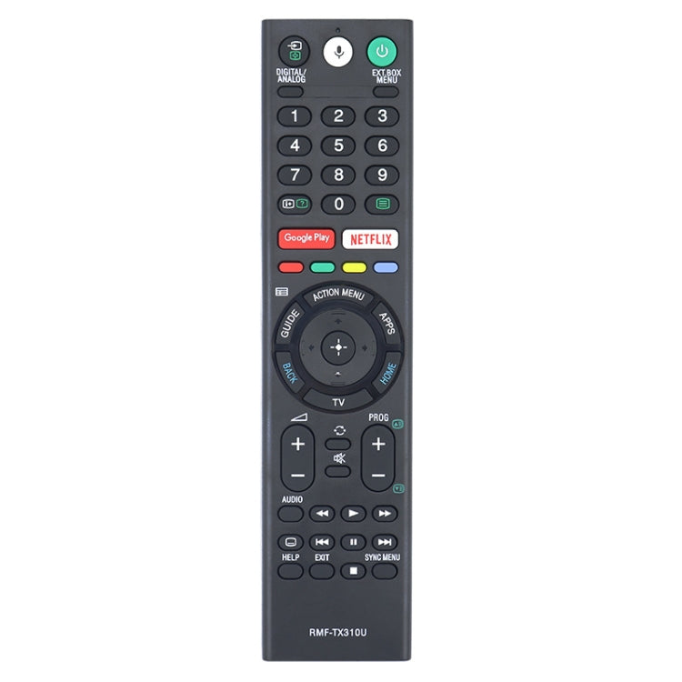 RMF-TX310U para Sony 4K Ultra HD Smart LED TV Reemplazo de control remoto por voz, RMF-TX310U