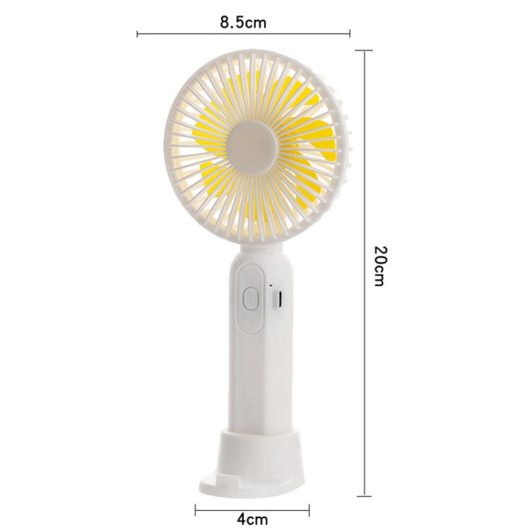 Mini ventilador de mano M9 Ventilador de escritorio con carga USB para exteriores, 800mAh, 1500mAh, 2500mAh