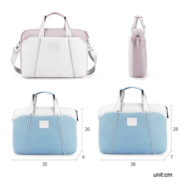 Bolsa de mensajero de mano para computadora para Apple MacBook / Huawei / Xiaomi / Basne, 13.3-14 inch, 15.6 inch
