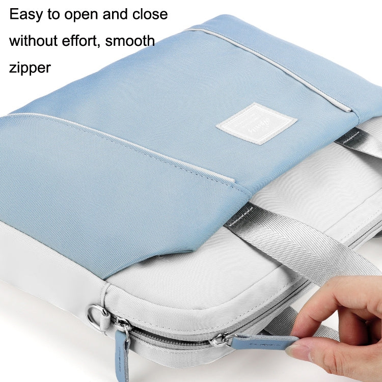 Bolsa de mensajero de mano para computadora para Apple MacBook / Huawei / Xiaomi / Basne, 13.3-14 inch, 15.6 inch