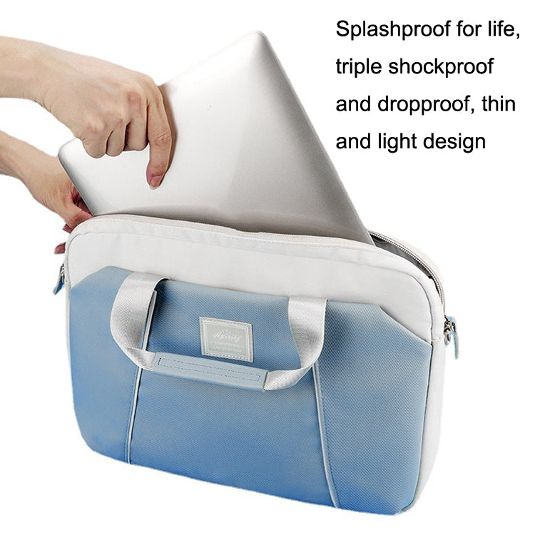 Bolsa de mensajero de mano para computadora para Apple MacBook / Huawei / Xiaomi / Basne, 13.3-14 inch, 15.6 inch