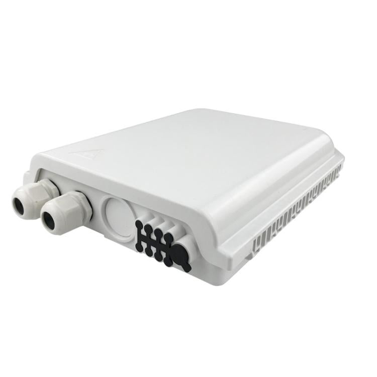 Caja divisora de fibra óptica de 8 núcleos para exteriores, ABS, para montaje en pared en interiores/exteriores, caja de fibra óptica.