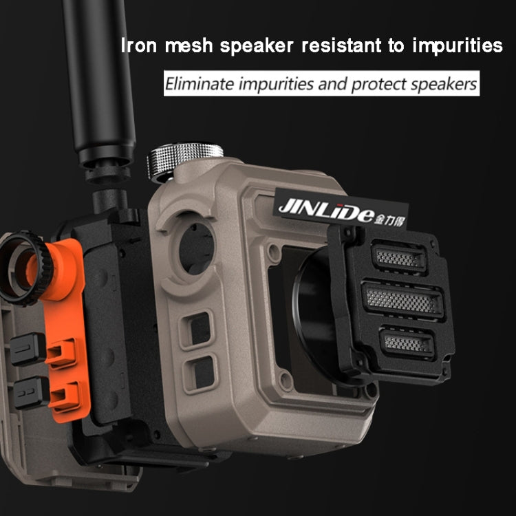 MOTOZERUI 3-5km 8W 6000mAh Walkie Talkie de mano Radio de jamón de frecuencia de copia inalámbrica, G63 (Yellow), G63 (Gray), G63 (Green)
