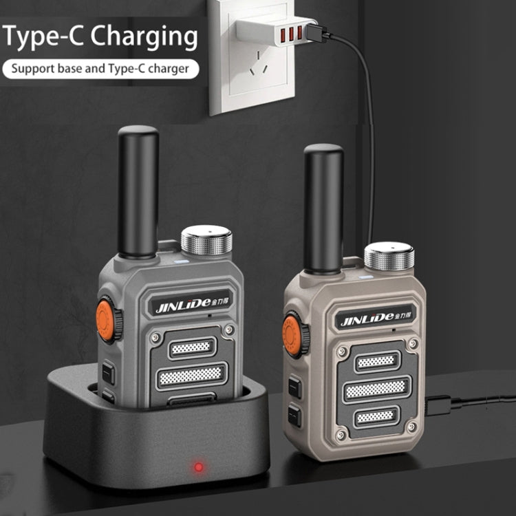 MOTOZERUI 3-5km 8W 6000mAh Walkie Talkie de mano Radio de jamón de frecuencia de copia inalámbrica, G63 (Yellow), G63 (Gray), G63 (Green)