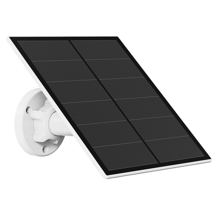 Soporte de panel solar para cámara exterior de silicio monocristalino de 5W Interfaz USB y tipo-C/USB-C