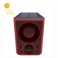 N911N Alarma solar Sensor infrarrojo Sonido y luz Explosión Luz de advertencia Repelente de animales, N911N
