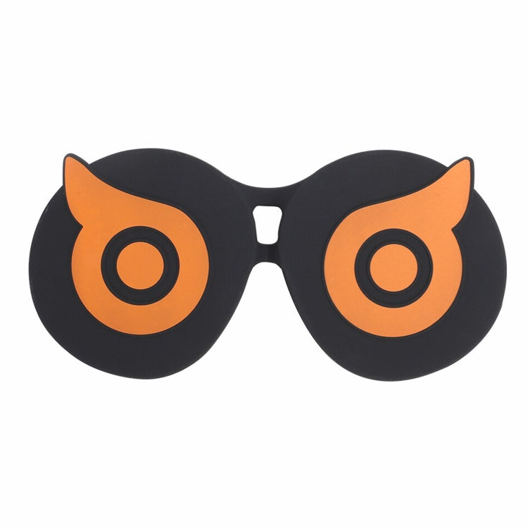 Hifylux PC-ZF23 para PICO 4 Owl Lens Protector Dust Scratch VR Gafas Funda de silicona, PC-ZF23 Orange, PC-ZF23 Yellow, PC-ZF23 White
