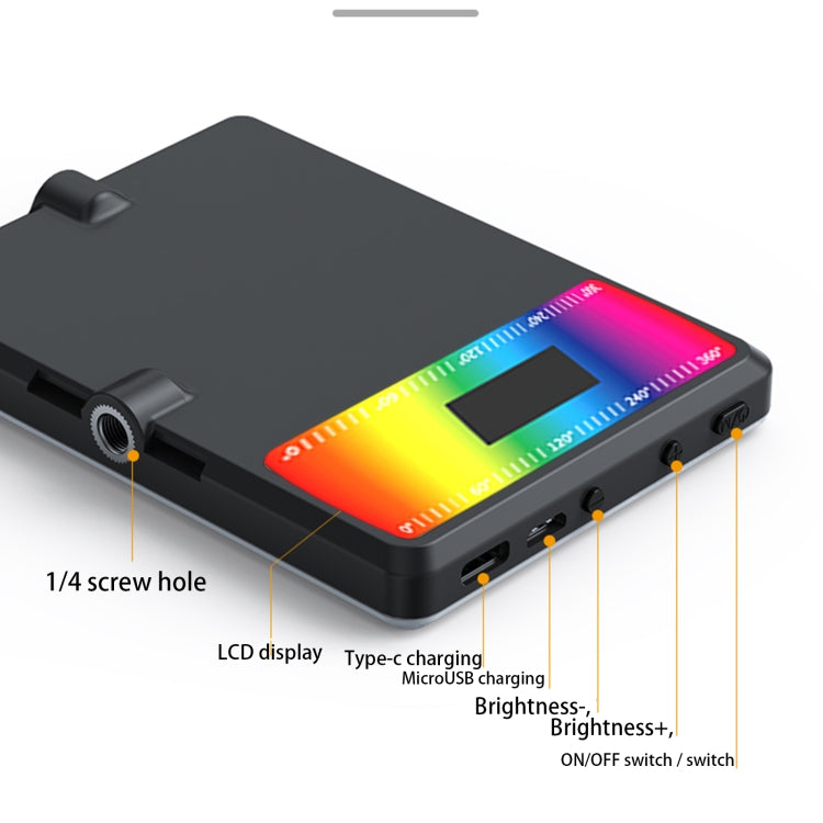 Luz de relleno de teléfono móvil de 5W Luz de bolsillo de transmisión en vivo, V11RGB, V11, V11SE