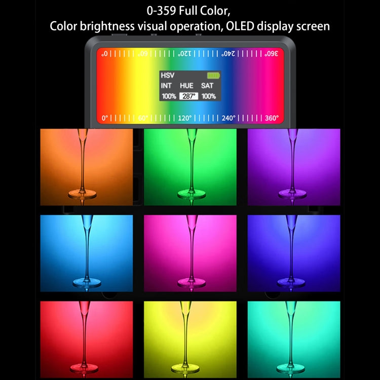 Luz de relleno de teléfono móvil de 5W Luz de bolsillo de transmisión en vivo, V11RGB, V11, V11SE