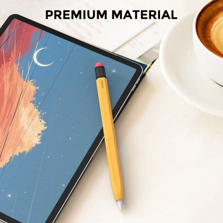Estuche protector de silicona AhaStyle PT180-2 Estuche para bolígrafo capacitivo antideslizante y anticaída, For Apple Pencil 2, For Apple Pencil 1