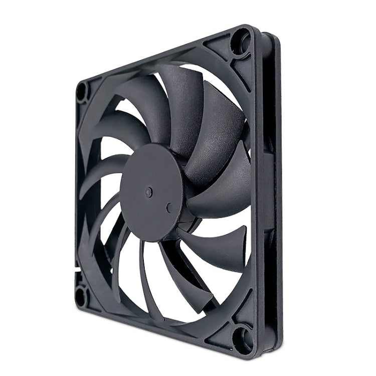 FANNER Ice Soul F8010 Ventilador de chasis ultrafino PWM de 4 pines Ajuste de velocidad inteligente Refrigeración silenciosa Disipación de calor, F8010