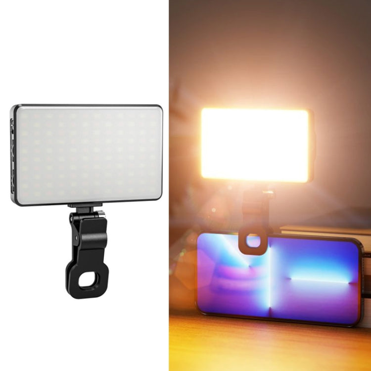 ST-120C teléfono móvil tableta Clip luz de relleno Selfie cámara en vivo iluminación de cámara portátil, ST-120C