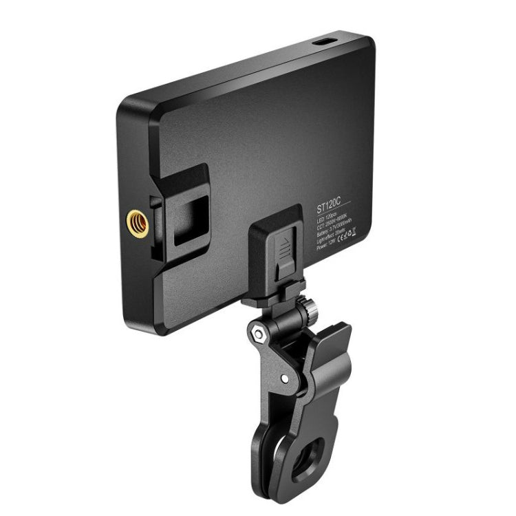 ST-120C teléfono móvil tableta Clip luz de relleno Selfie cámara en vivo iluminación de cámara portátil, ST-120C