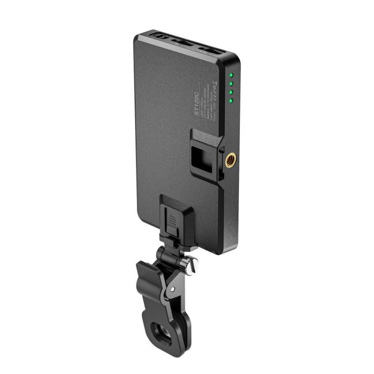 ST-120C teléfono móvil tableta Clip luz de relleno Selfie cámara en vivo iluminación de cámara portátil, ST-120C