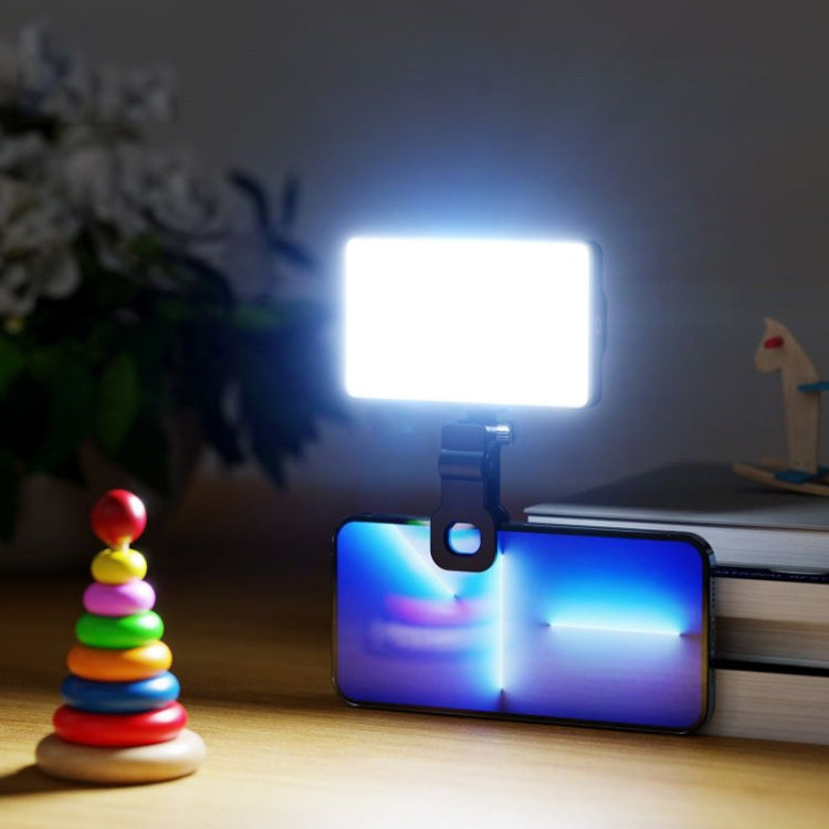 ST-120C teléfono móvil tableta Clip luz de relleno Selfie cámara en vivo iluminación de cámara portátil, ST-120C