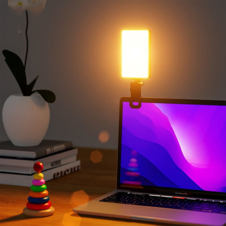ST-120C teléfono móvil tableta Clip luz de relleno Selfie cámara en vivo iluminación de cámara portátil, ST-120C