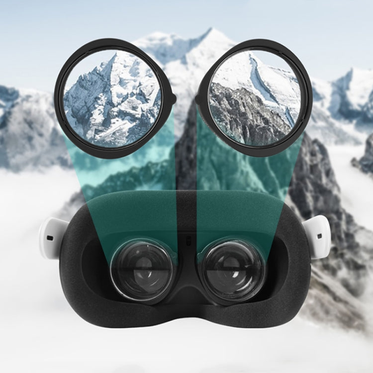 Para Oculus Quest 2 Hifylux Q2-QF11 1 par de marcos de lentes para miopía accesorios de gafas VR de resina asférica