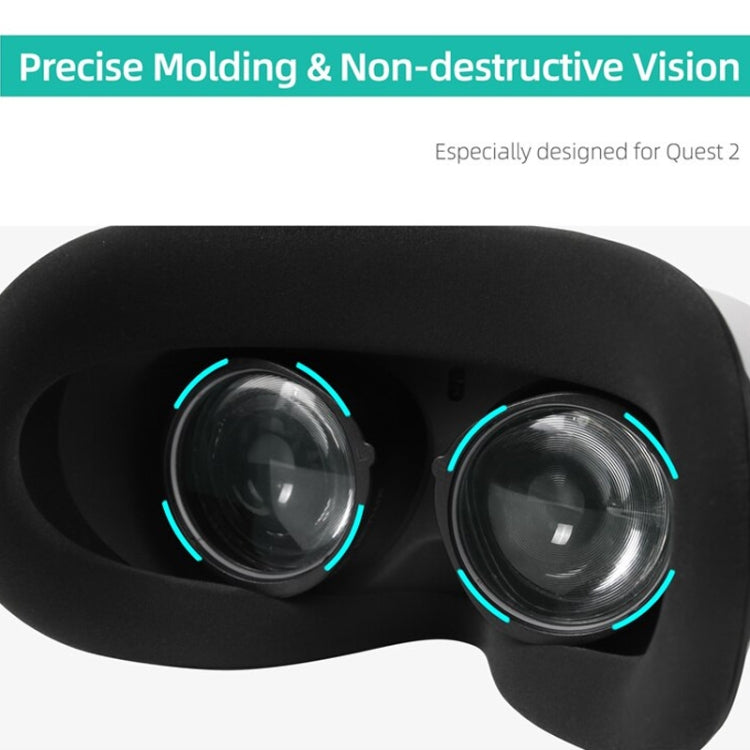 Para Oculus Quest 2 Hifylux Q2-QF11 1 par de marcos de lentes para miopía accesorios de gafas VR de resina asférica