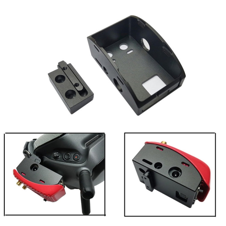 Para DJI FPV Goggles V1 V2 módulo receptor 3,0 y 3,0 Plus funda protectora de soporte de montaje, Receiver Module Mount Holder