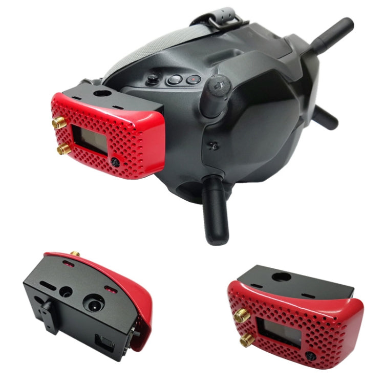 Para DJI FPV Goggles V1 V2 módulo receptor 3,0 y 3,0 Plus funda protectora de soporte de montaje, Receiver Module Mount Holder