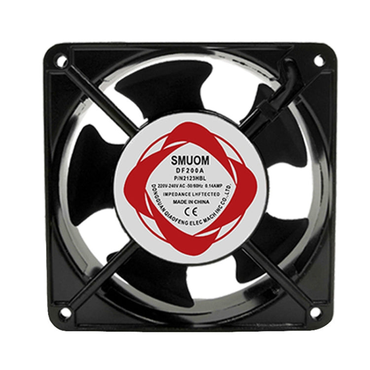 Ventilador de refrigeración de escape de humo de soldadura de gabinete de 12 cm y 220 V, 220V