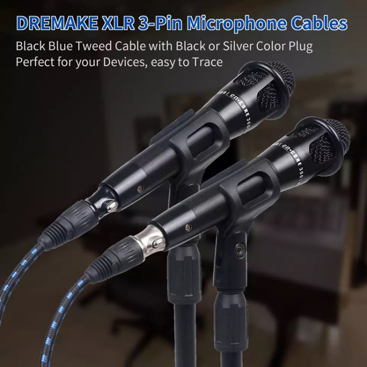Macho a hembra Canon Line Cable de audio Micrófono Amplificador de potencia Cable XLR, KN006 1m, KN006 1.5m, KN006 2m, KN006 3m, KN006 5m, KN006 10m, KN006 15m, KN006 20m