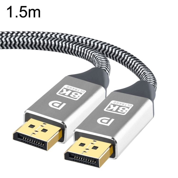 1.4 Versión Cable DP Interfaz chapada en oro 8K Pantalla de alta definición Cable de computadora, 1m, 1.5m, 2m, 3m, 5m, 10m