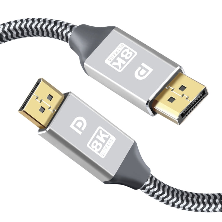 1.4 Versión Cable DP Interfaz chapada en oro 8K Pantalla de alta definición Cable de computadora, 1m, 1.5m, 2m, 3m, 5m, 10m