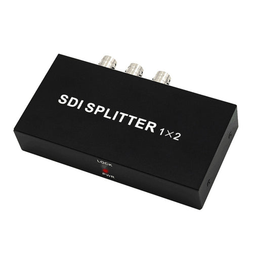 1 entrada 2 salidas SD-SDI / HD-SDI / 3G-SDI Amplificador de distribución Video SDI Splitter, 1 In 2 Out